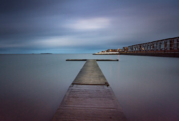 Naklejka premium West Kirby pier