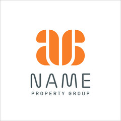 A and G letter logo for property industry
