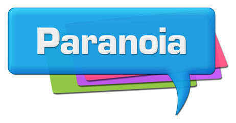 Paranoia Colorful Comment Symbol 