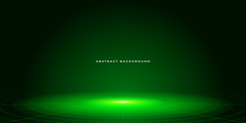 abstract neon green background design template