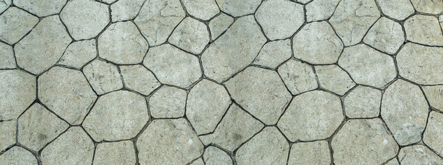 gray stone tiles background polyhedral pattern urban design
