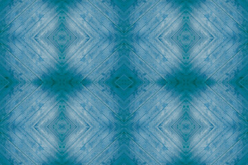 Fototapeta premium abstract geometric blue background with pattern and mirror effect