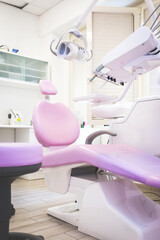 Dentita e visita dentistica. Studio dentistico.
