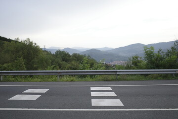 Road in the mountains