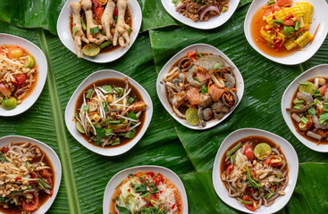 Thai Spicy Salads and Mixed Dishes 