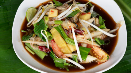Thai Spicy Salads and Mixed Dishes 