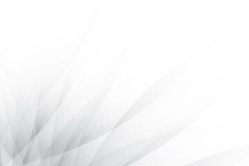 Abstract white and gray color, modern design background with geometric shape. Vector illustration.