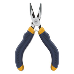 Hand professional tool pliers, electrician's tool
