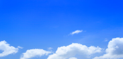Naklejka na ściany i meble The sky surface is cloudy animated with a slight blue sky area.