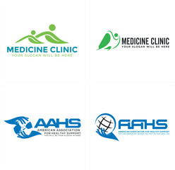 Medical medicine clinic logo design
