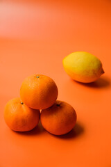 orange lemon triple single 3 in 1