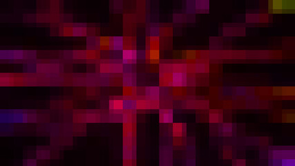 Colorful and Black Mosaic Abstract Texture Background , Blur Gradient Wallpaper