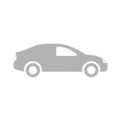 Fototapeta premium car icon on a white background, vector illustration