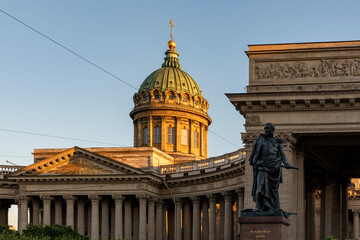 Fototapeta na wymiar Kazan Cathedral in St.Petersburg