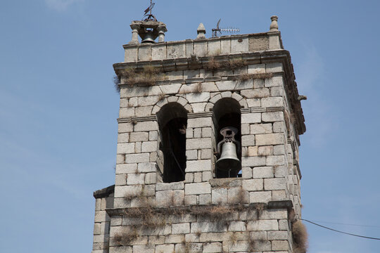 Church Bell Tower, Mogarraz Village; Salamanca