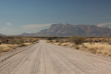 Straße in Namibia