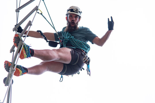 spain via climbing with expert well-equipped monitor