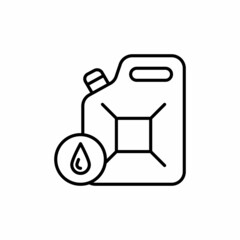 Petrol icon in vector. Logotype