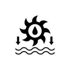 Hydropower Dam icon in vector. Logotype
