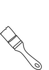 Line art interior objects vector