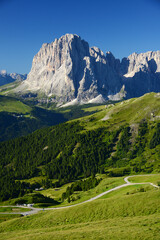 Fototapeta na wymiar Dolomite mountain in Italy