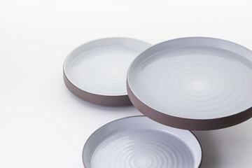 Kitchen and restaurant utensils on a white background