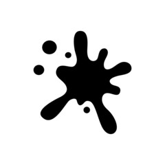 Blotch Vector Icon set. blot illustration sign collection. blur Symbol.