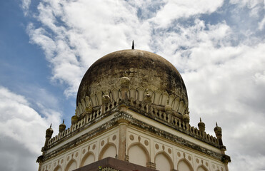 Seven Tombs and Blue Sky  Stock Image