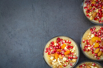 Traditional delicious Turkish dessert; Ashura (Asure)