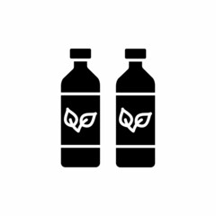 Vegetable Oil icon in vector. Logotype
