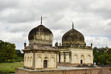 Obraz premium Seven Tombs and Blue Sky Stock Image
