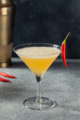 Boozy Refreshing Spicy Fifty Cocktail