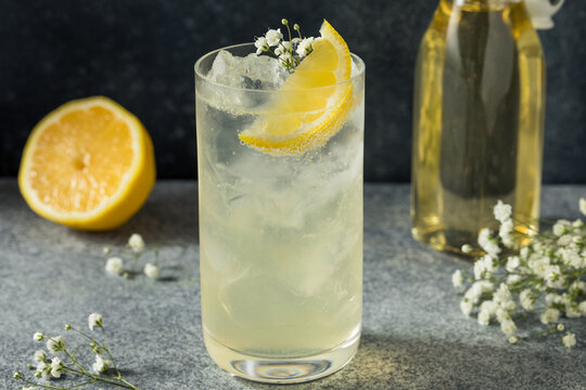 Cold Refreshing Elderflower Drink