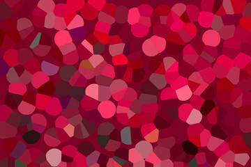 Fototapeta na wymiar Big saturated dark red pointillized pattern