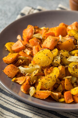 Healthy Roasted Potato Root Vegetables