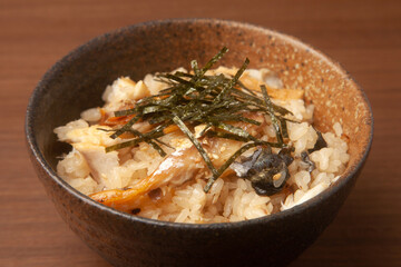 焼き鯖の炊き込みご飯