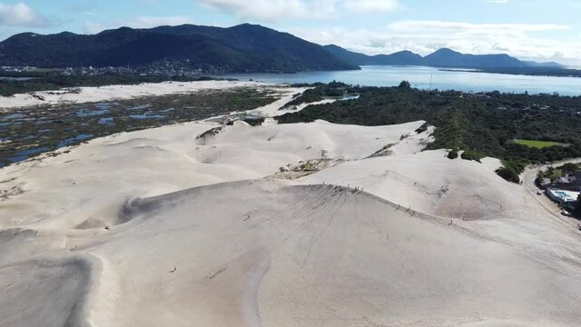 Dunas Praia da Joaquina Florian&oacute;polis
