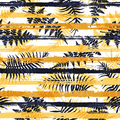 Cute new zealand fern frond and bracken grass © SunwArt