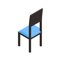 Isometric Chair Illustration