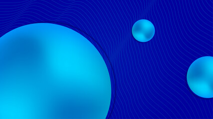 Modern blue technology abstract presentation background