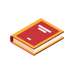 Book Isometric Icon