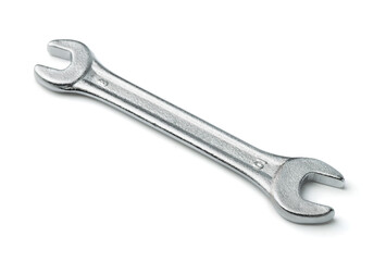 Steel double open end wrench