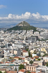 Overall View of the City of Athens in Greece