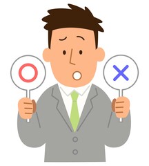 マルバツ・回答4・男性1