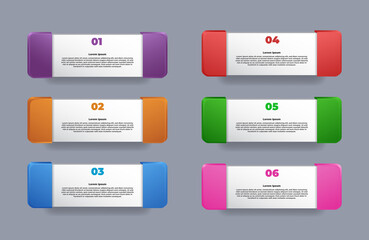 minimalist infographic business template