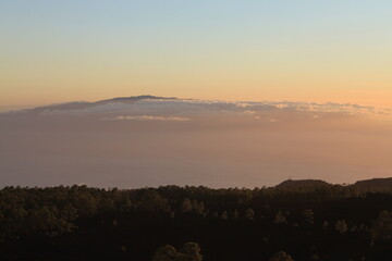 Obraz premium la gomera from tenerife