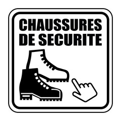 Logo chaussures de sécurité.