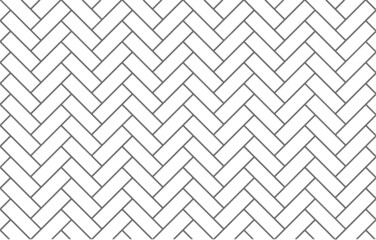 2D CAD pattern drawing based on rectangular and square block designs. Painting in black and white. Arranged over and over again to form a pattern and a unique design.
