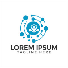 Shield hand shake vector template