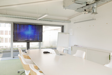 Modern conference room interior